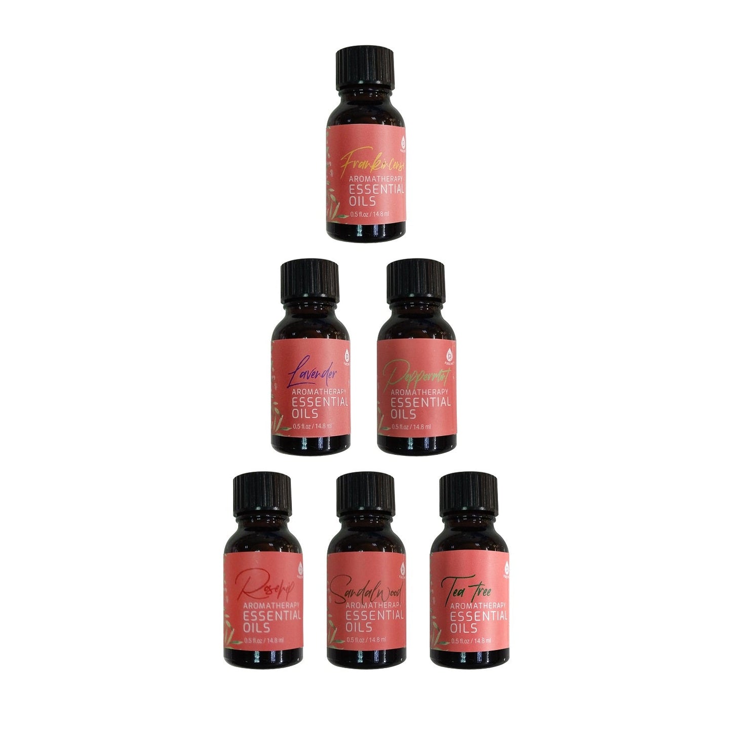 6 Pack of Aromatherapy Essential Oils - Couch Potato