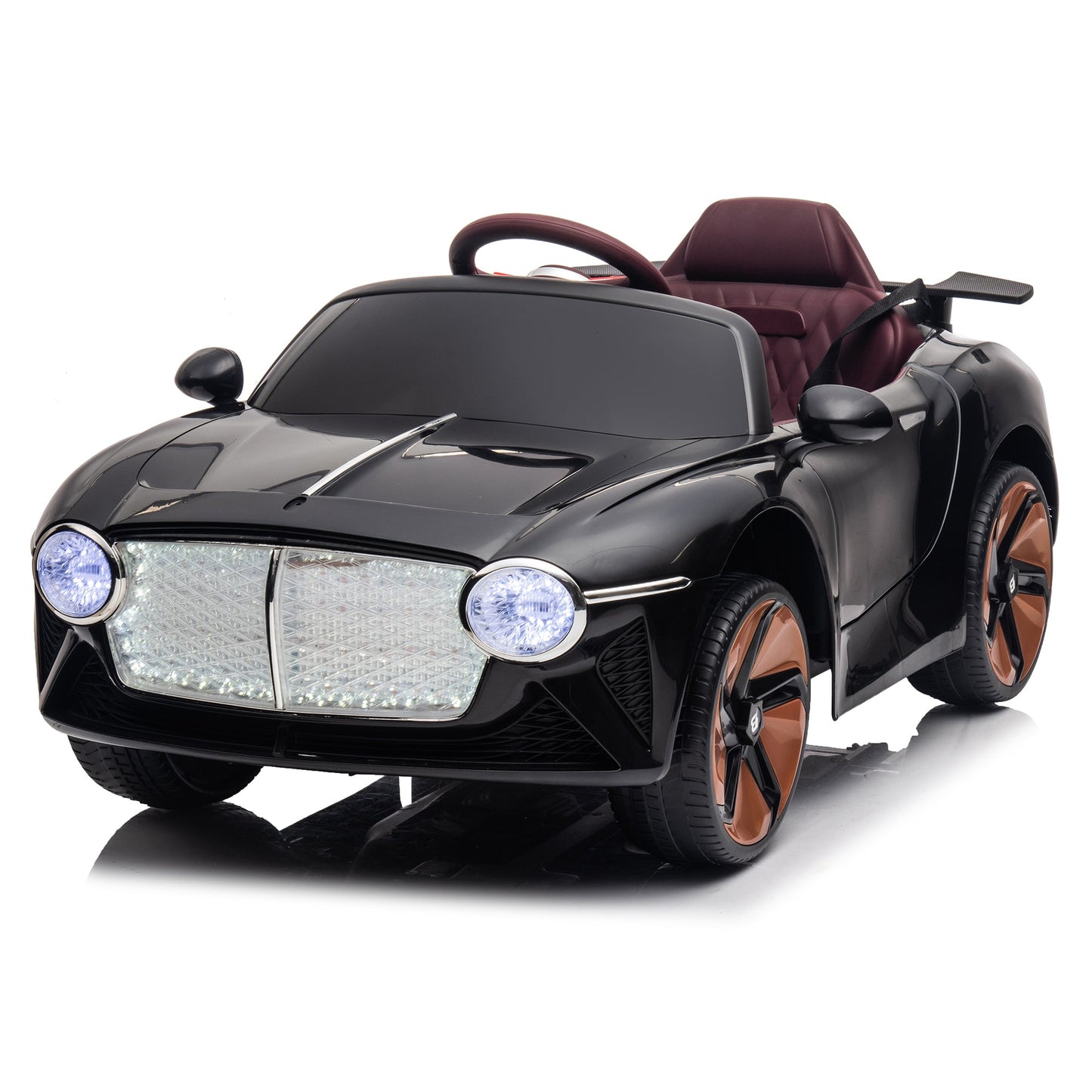 2026 Bentley Style 12V Kids Ride On Car with Remote Control - Couch Potato