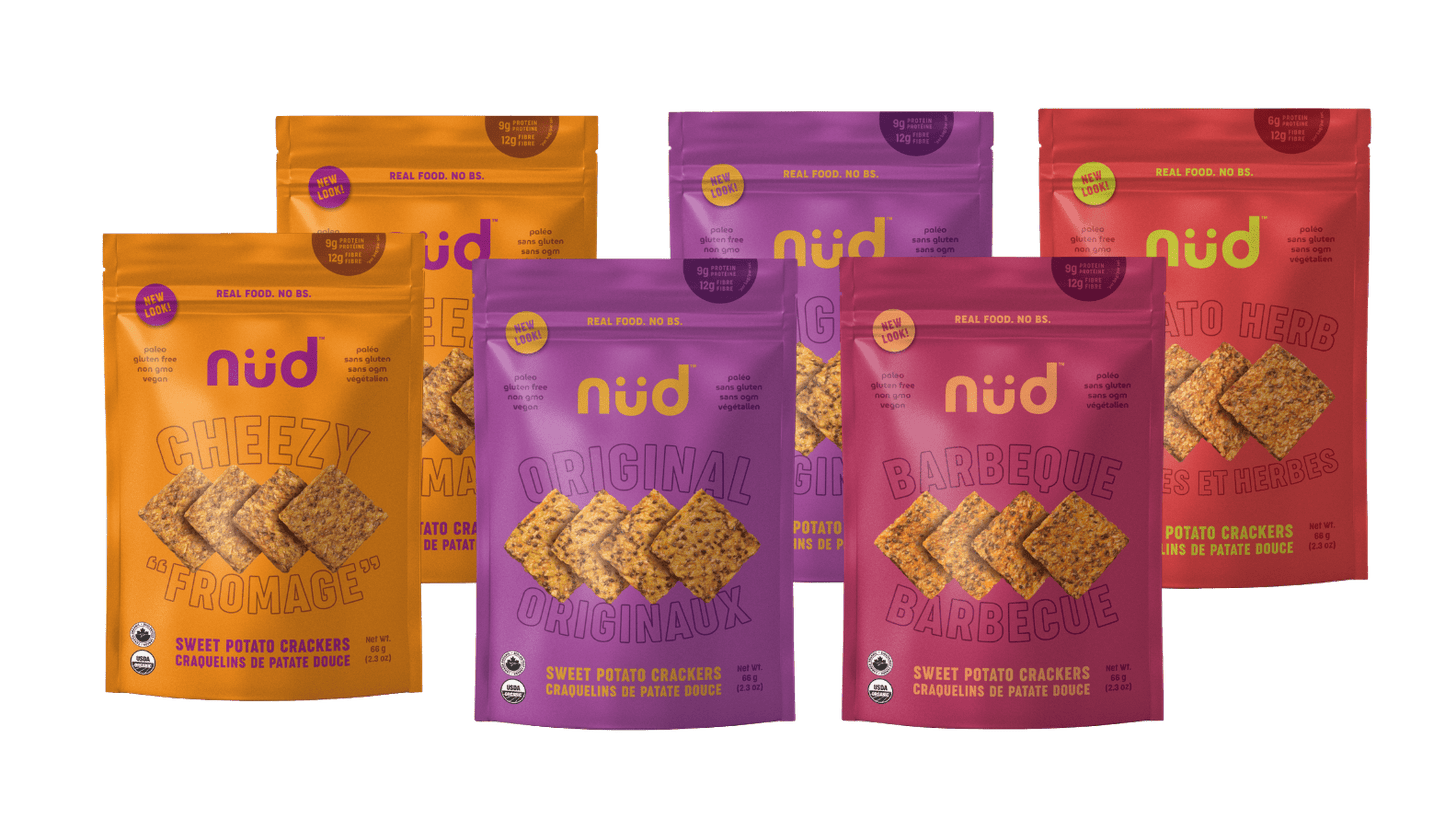 Sweet Potato Cracker Sampler, 6 x 66 - Pack - Couch Potato