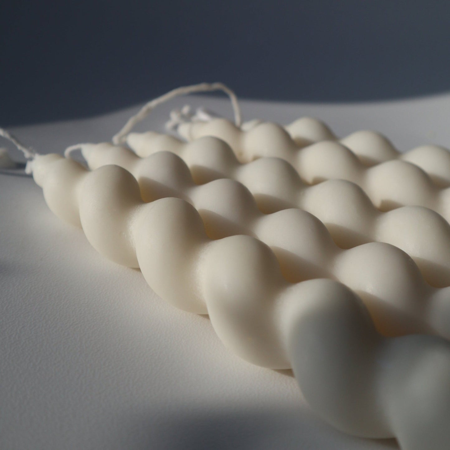 Twisted Taper Candles - set of 2 - Couch Potato