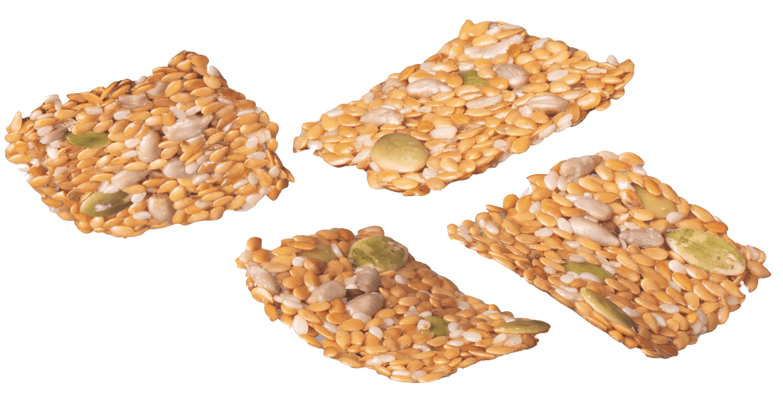 Keto Simple Seed Flax Crackers - 6 x 66g Pack - Couch Potato