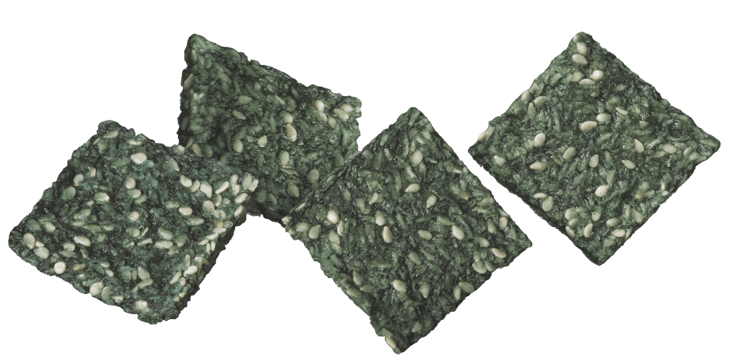 Spirulina Banana Crisps, 6 x 66g - Pack - Couch Potato