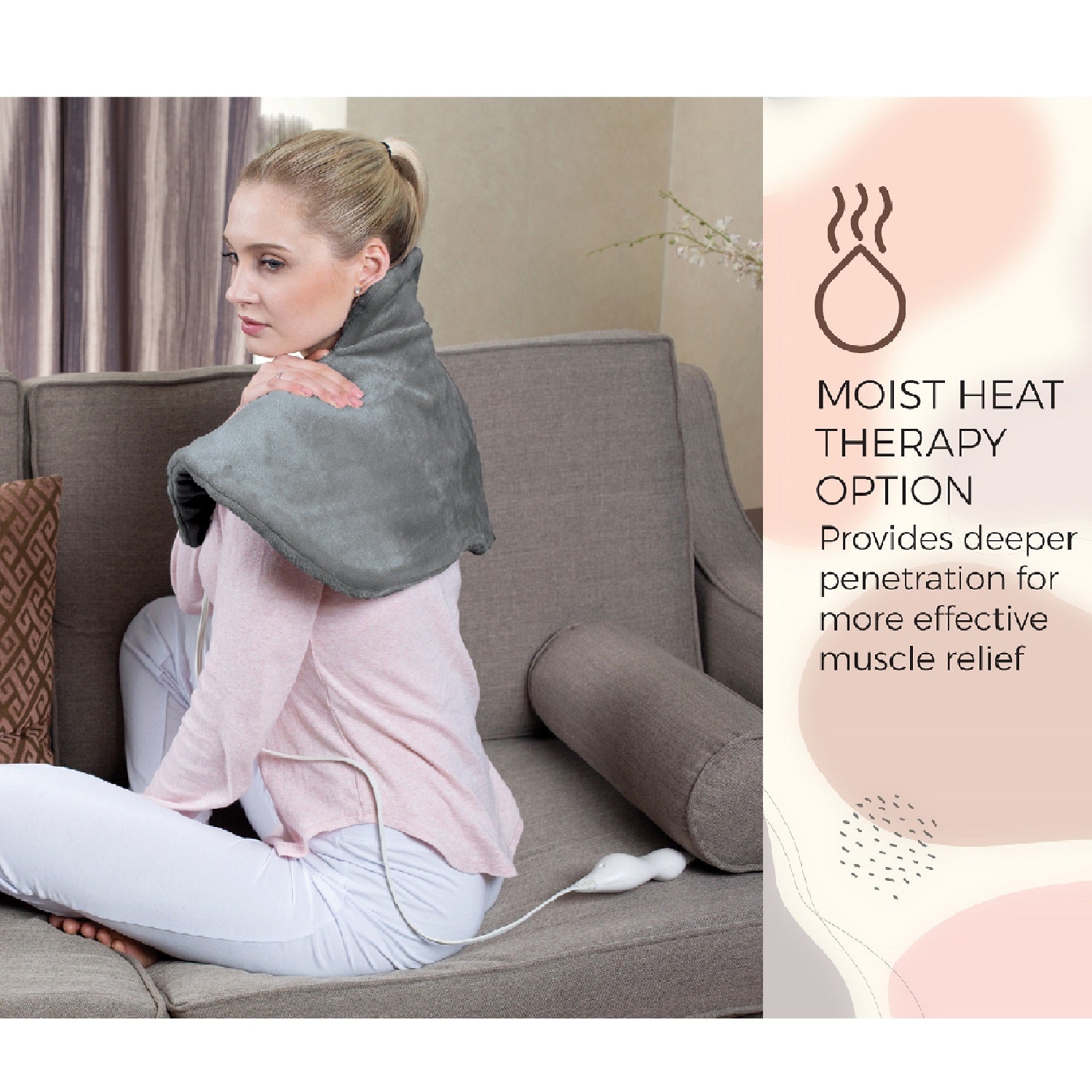 Electric Neck & Shoulder Heating Pad - Couch Potato