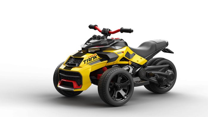 2026 24V 3 Wheel SPIDER 2 Seater Ride On Motorcycle Age 3 to 7 - Couch Potato
