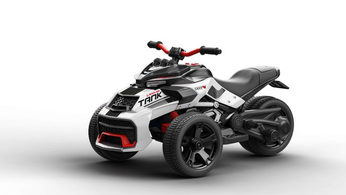 2026 24V 3 Wheel SPIDER 2 Seater Ride On Motorcycle Age 3 to 7 - Couch Potato