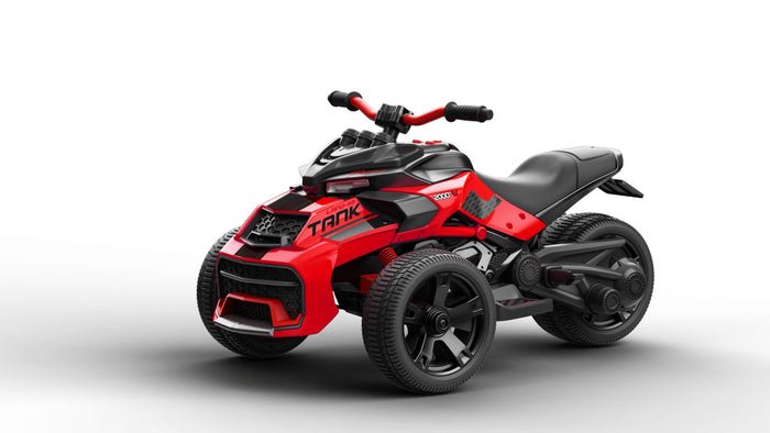 2026 24V 3 Wheel SPIDER 2 Seater Ride On Motorcycle Age 3 to 7 - Couch Potato