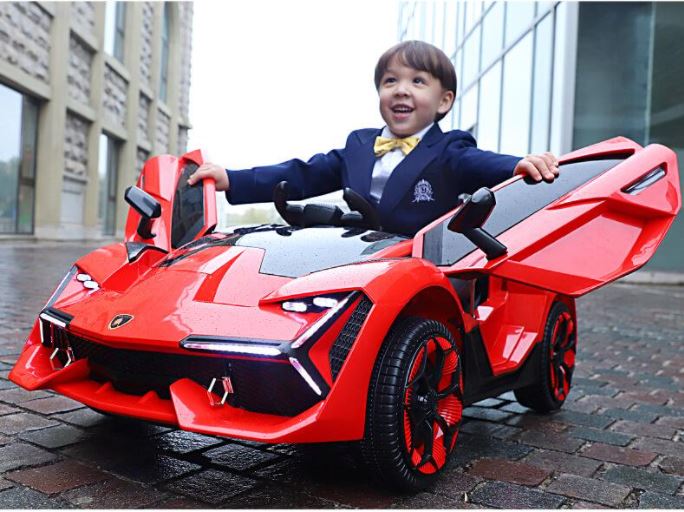 2026 Lamborghini Style 12V Kids Ride On Car With Remote Control - Couch Potato