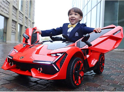 2026 Lamborghini Style 12V Kids Ride On Car With Remote Control - Couch Potato