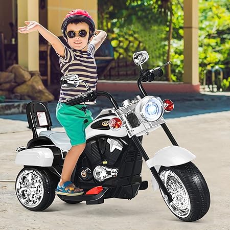 CHOPPER STYLE ELECTRIC RIDE ON TRIKE Ages 1 - 4 - Couch Potato