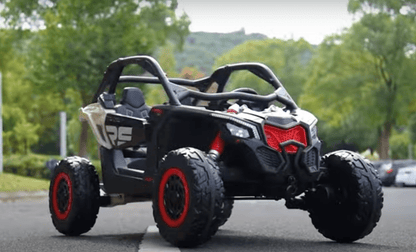 2026 2X24V CAN AM MAVERICK 4X4 2 Seater DELUXE Kids Ride On Car with Remote Control - Couch Potato