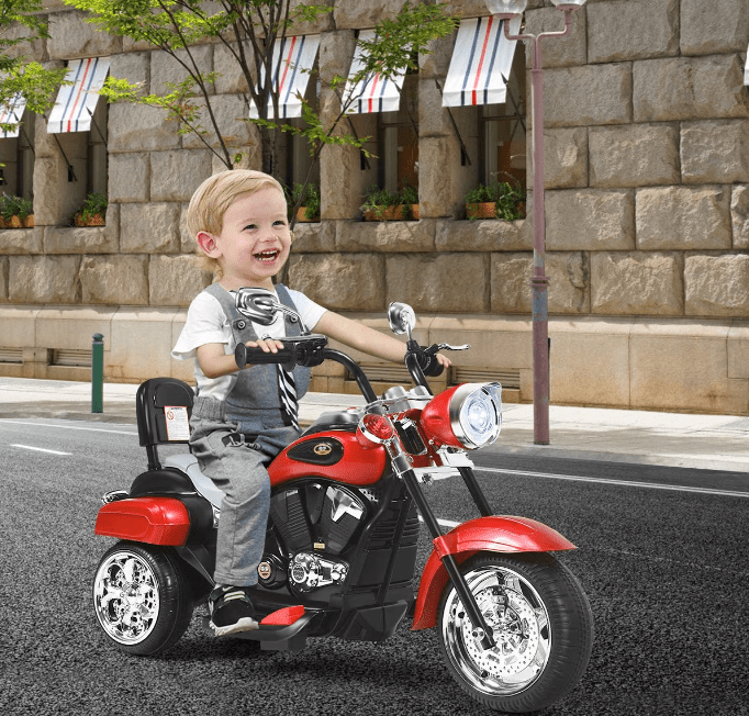 CHOPPER STYLE ELECTRIC RIDE ON TRIKE Ages 1 - 4 - Couch Potato