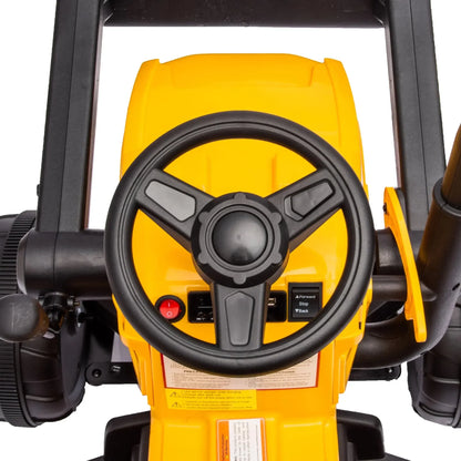 12V Excavator Tractor Kids Ride On Car with Remote Control - Couch Potato