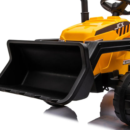 12V Excavator Tractor Kids Ride On Car with Remote Control - Couch Potato