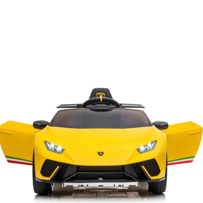 2026 12V Lamborghini Huracan DELUXE Kids Electric Ride On Car with Remote Control - Couch Potato