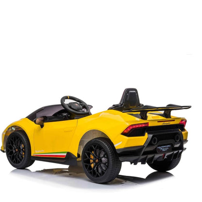 2026 12V Lamborghini Huracan DELUXE Kids Electric Ride On Car with Remote Control - Couch Potato