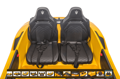 2026 24V Maserati MC20 4X4 2 Seater DELUXE Kids Ride On Car - Couch Potato