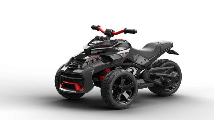 2026 24V 3 Wheel SPIDER 2 Seater Ride On Motorcycle Age 3 to 7 - Couch Potato