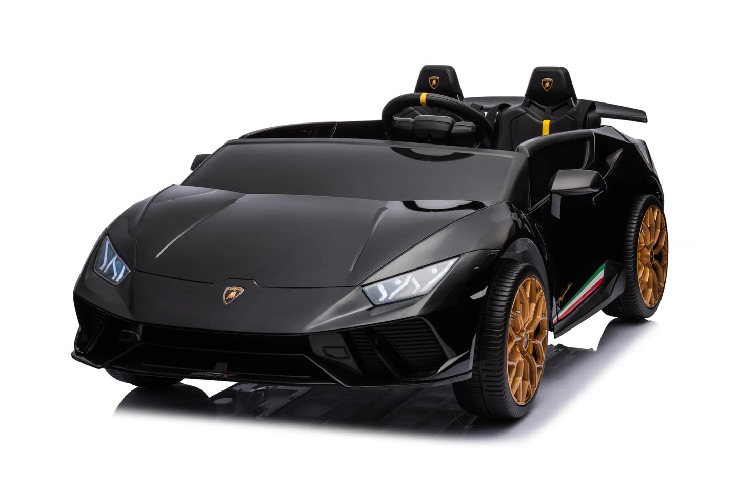 2026 Lamborghini Huracan 24V 2 Seater DELUXE Kids Ride On Car with Remote Control - Couch Potato
