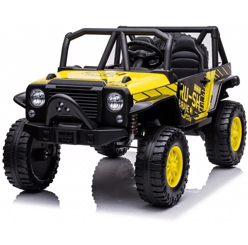 2026 24V Jeep Style RAIDER 2 Seater Kids Ride On Car with Remote Control and Back Wheel - Couch Potato