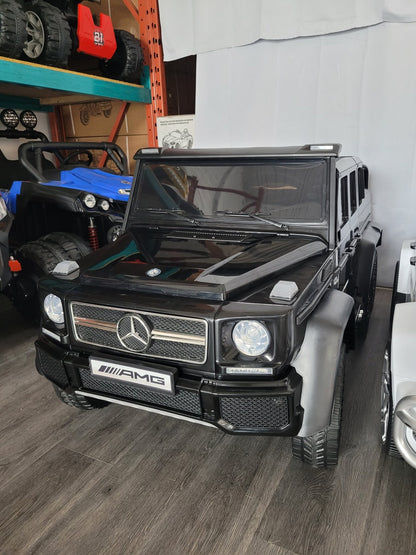 2026 Mercedes Benz G Wagon G63 6x6 24V 2 Seater Kids Ride On Car with Remote Control - Couch Potato