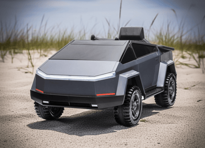 PREORDER 2026 Tesla Cybertruck Style 12V Kids Ride On Car with Remote Control - Couch Potato