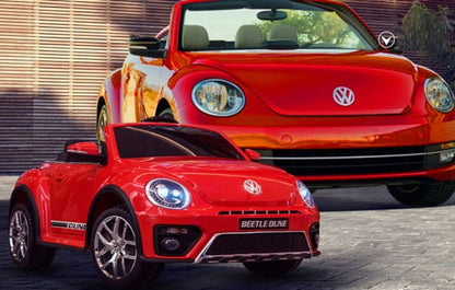 Volkswagen Beetle 12V Kids Ride On Car with Remote Control - Couch Potato