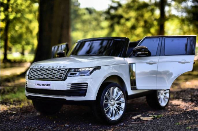2026 Range Rover HSE 2 Seater 24V Kids Ride On Car With Remote Control DELUXE MODEL WITH LEATHER SEATS AND RUBBER TIRES - Couch Potato