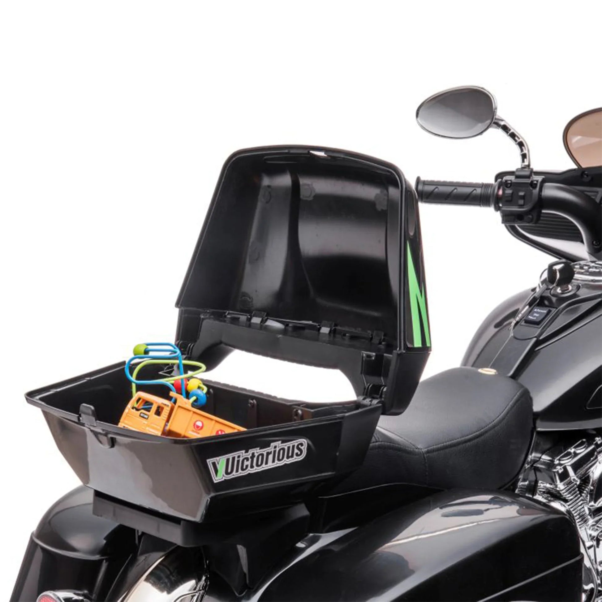 12V Kids Ride on Three - Wheeled Motorcycle For Age 3 - 8 - Couch Potato
