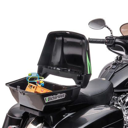 12V Kids Ride on Three - Wheeled Motorcycle For Age 3 - 8 - Couch Potato