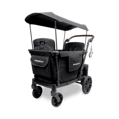 2026 Wonderfold L4 Quad Stroller Wagon - Couch Potato