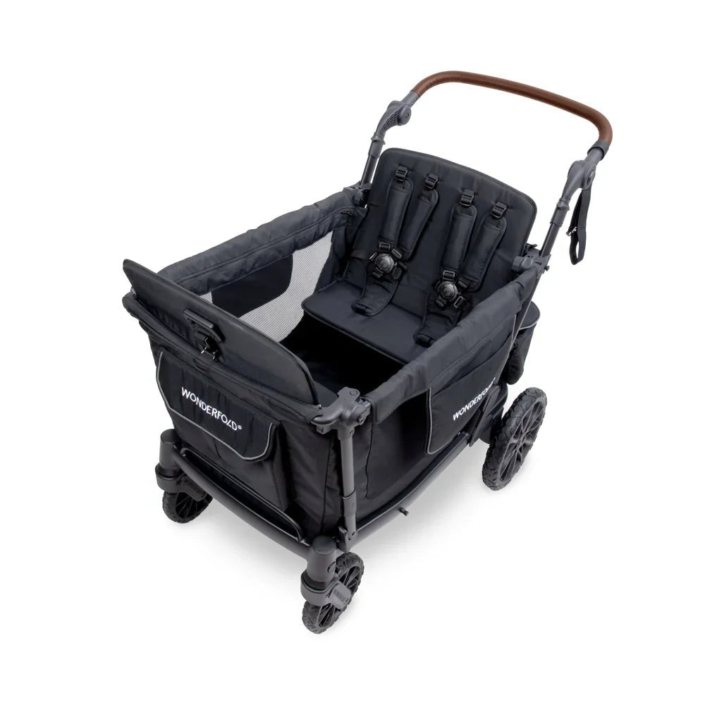2026 Wonderfold L4 Quad Stroller Wagon - Couch Potato