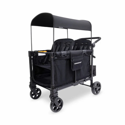 Wonderfold W4 Elite Pro Quad Stroller Wagon - Couch Potato