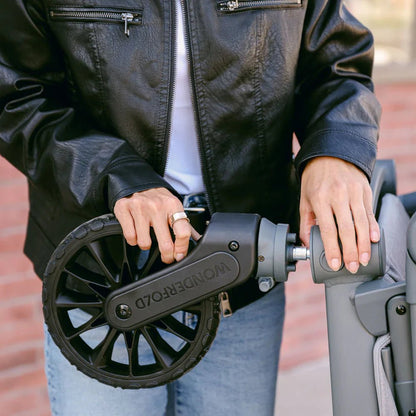 2026 Wonderfold L2 Double Stroller Wagon - Couch Potato