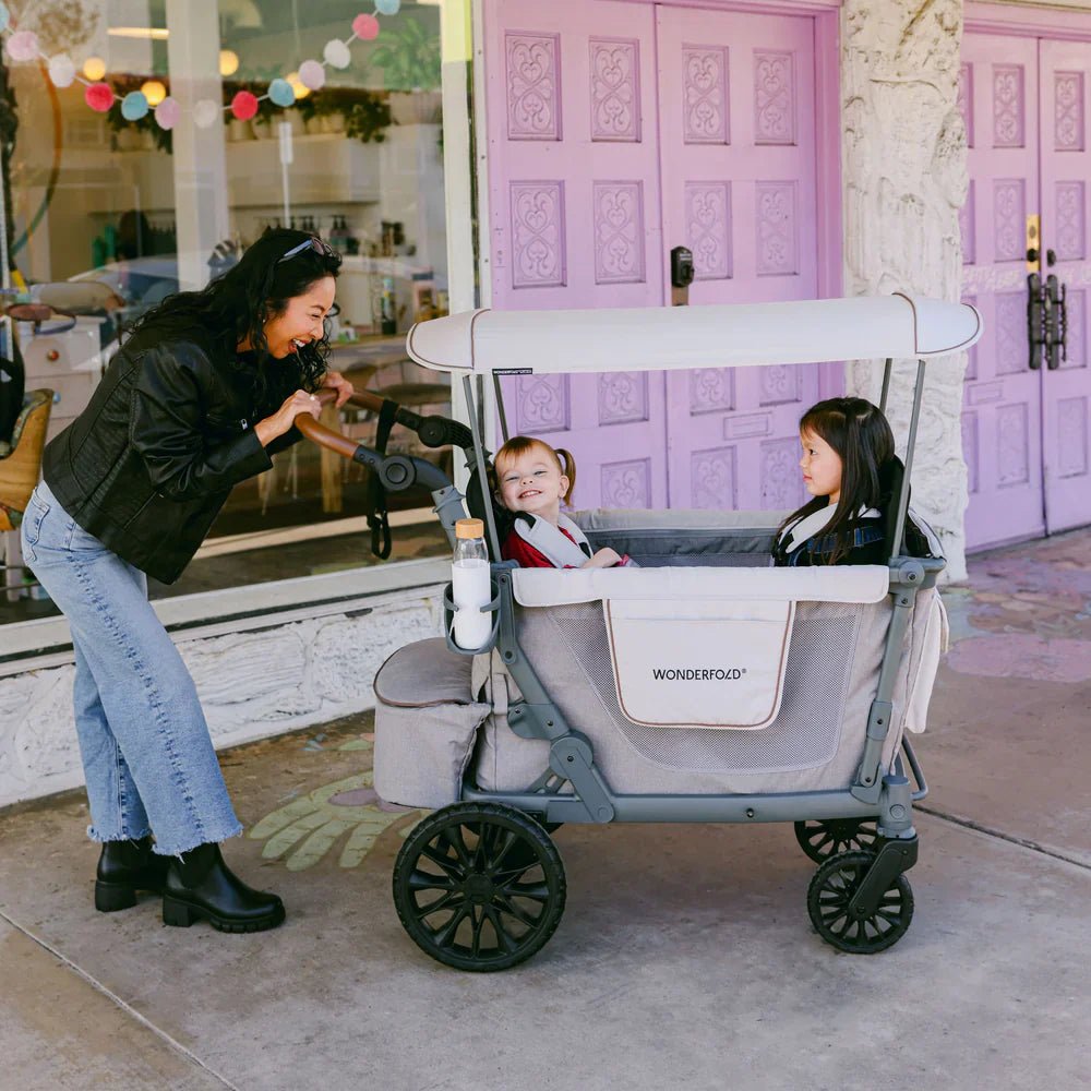 2026 Wonderfold L2 Double Stroller Wagon - Couch Potato