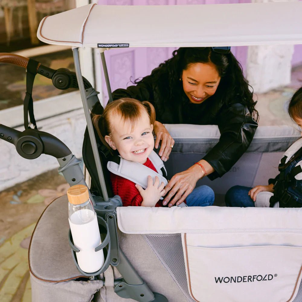 2026 Wonderfold L2 Double Stroller Wagon - Couch Potato