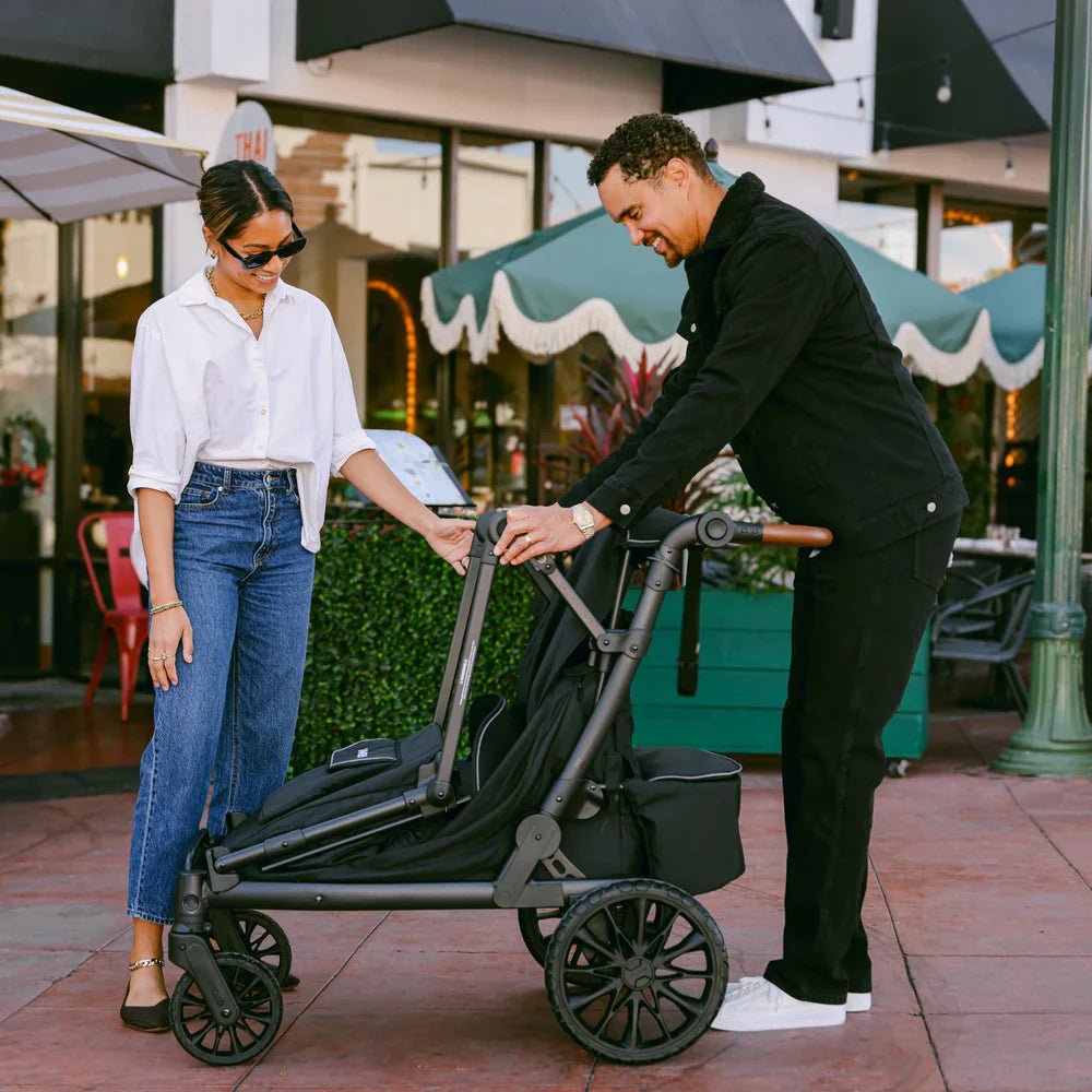 2026 Wonderfold L4 Quad Stroller Wagon - Couch Potato