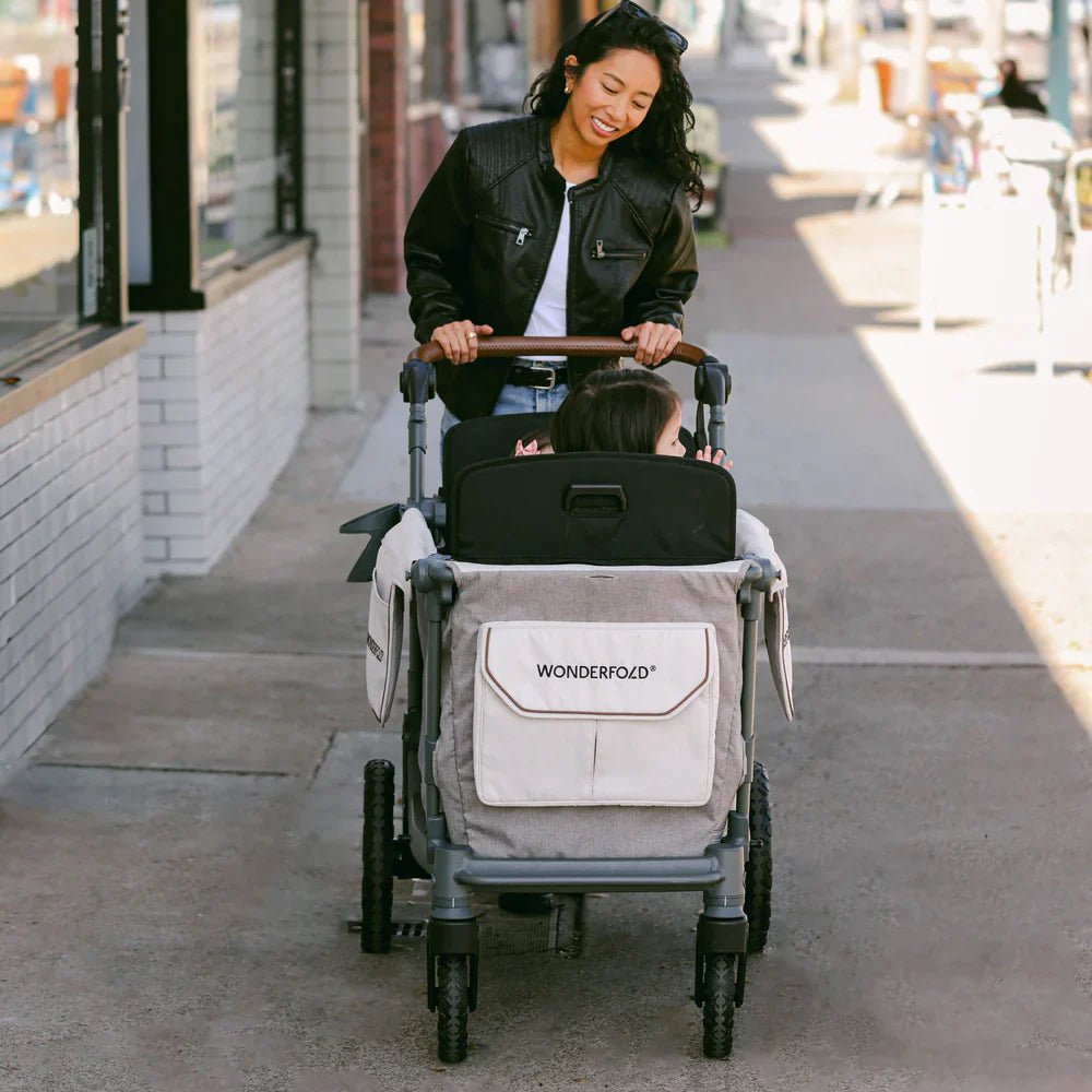 2026 Wonderfold L2 Double Stroller Wagon - Couch Potato