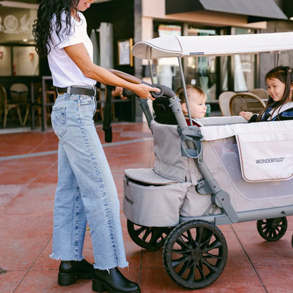 2026 Wonderfold L2 Double Stroller Wagon - Couch Potato