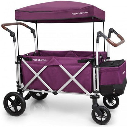 Bebepram S7 Deluxe Luxury Folding Wagon - Couch Potato