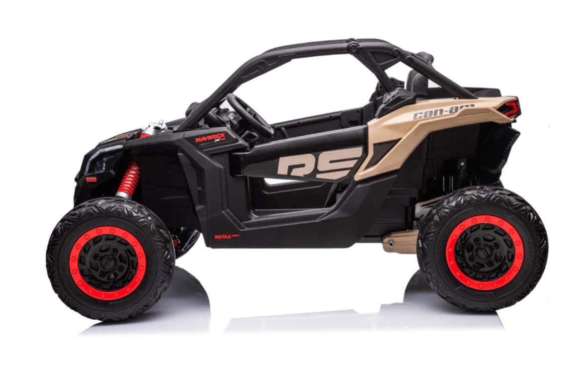 2026 2X24V CAN AM MAVERICK 4X4 2 Seater DELUXE Kids Ride On Car with Remote Control - Couch Potato