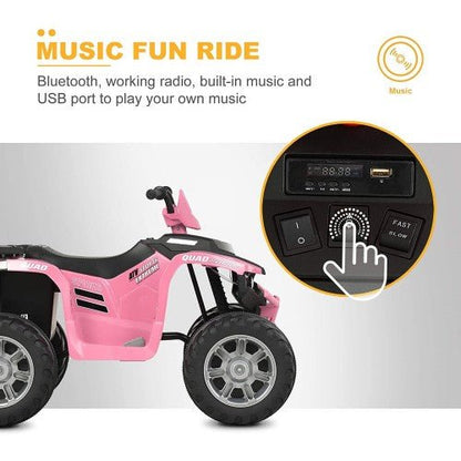 12V ATV Kids RIde On Car (Age 3 to 7) - Couch Potato