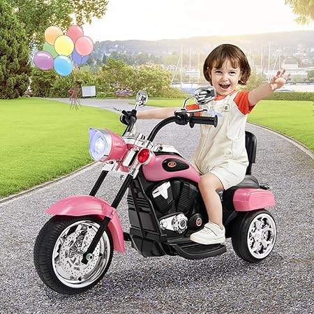 CHOPPER STYLE ELECTRIC RIDE ON TRIKE Ages 1 - 4 - Couch Potato