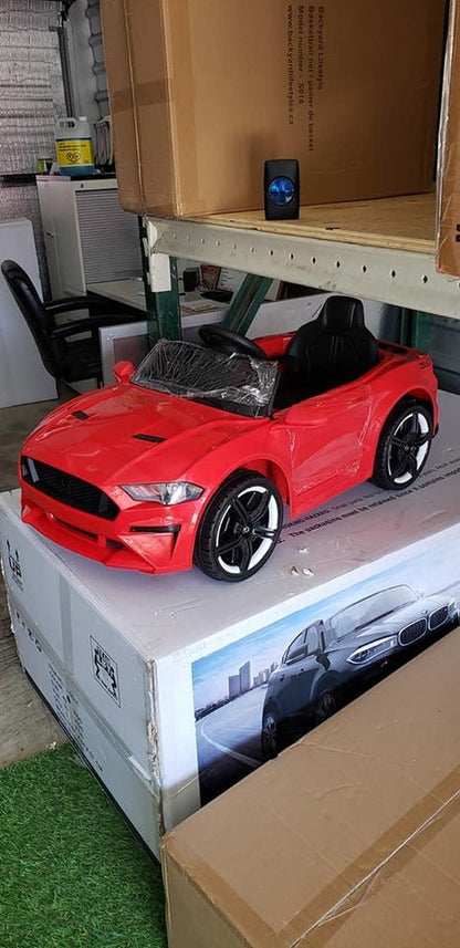 2026 Ford Mustang Style 12V DELUXE Kids Ride On Car With Remote Control - Couch Potato