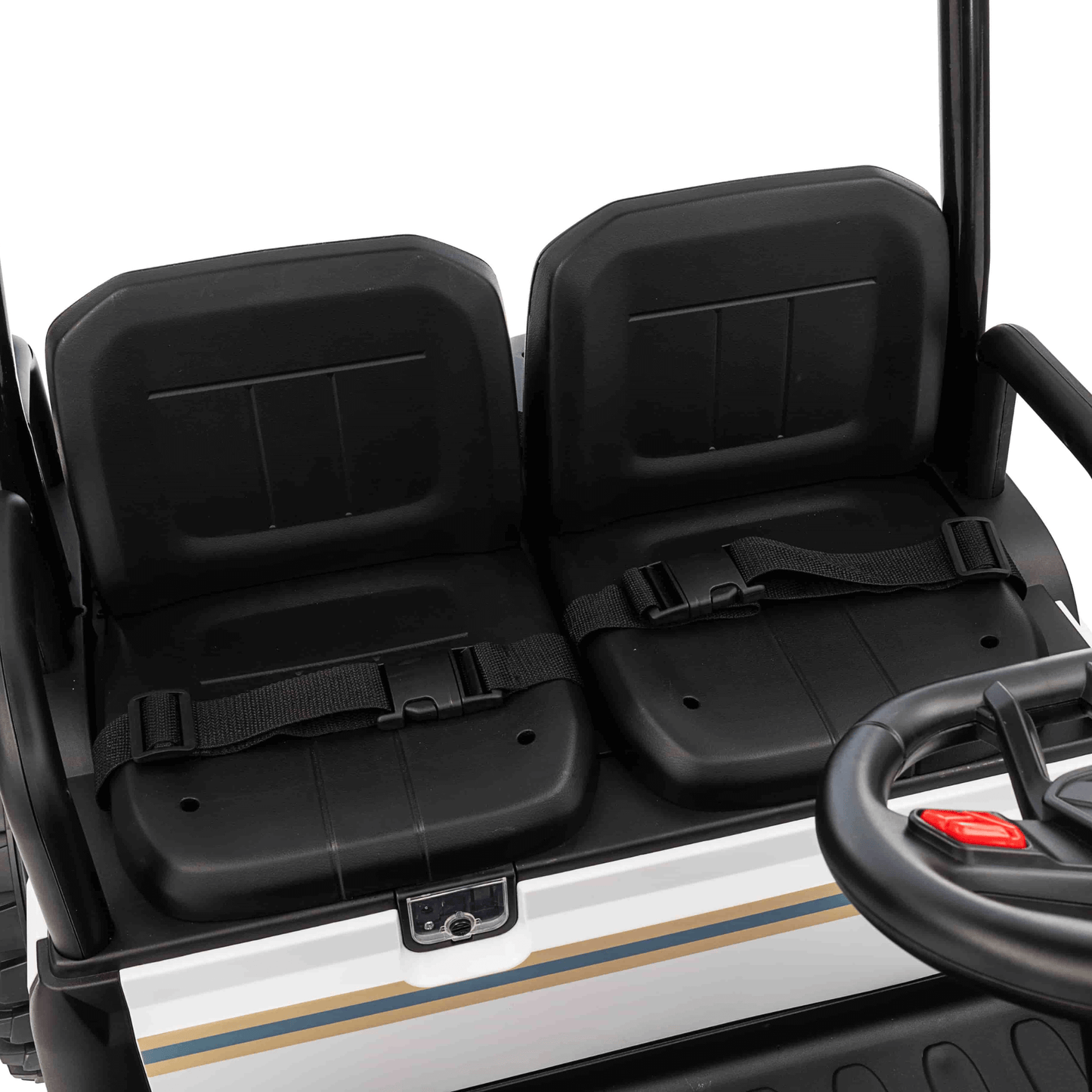 2026 Golf Cart 4 Seater 24V 4X4 Kids Ride On Car with Remote Control - Couch Potato