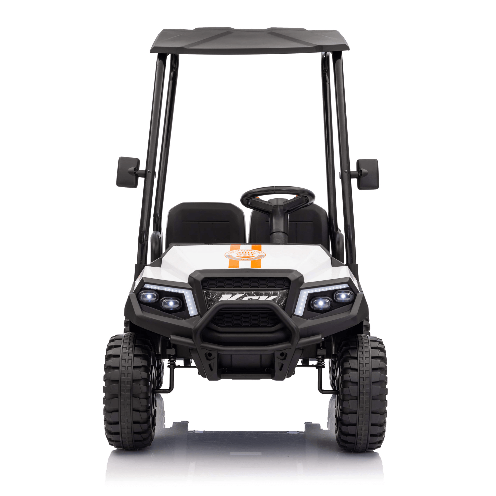 2026 Golf Cart 4 Seater 24V 4X4 Kids Ride On Car with Remote Control - Couch Potato