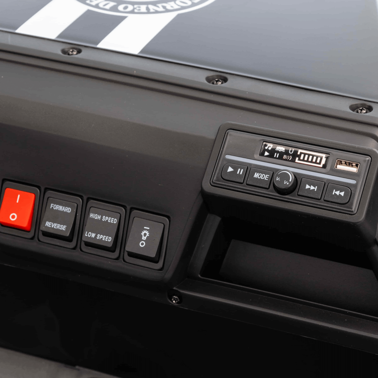 2026 Golf Cart 4 Seater 24V 4X4 Kids Ride On Car with Remote Control - Couch Potato