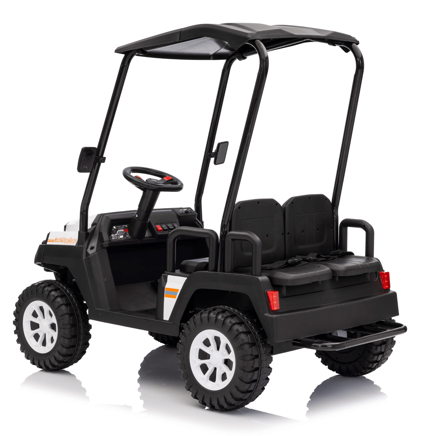 2026 Golf Cart 4 Seater 24V 4X4 Kids Ride On Car with Remote Control - Couch Potato