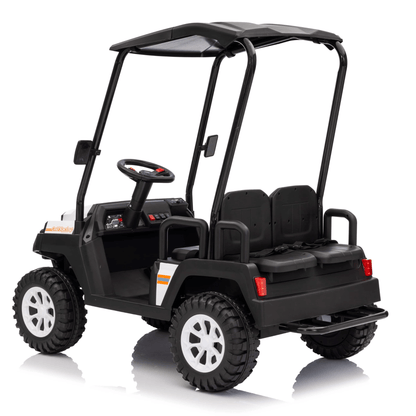 2026 Golf Cart 4 Seater 24V 4X4 Kids Ride On Car with Remote Control - Couch Potato