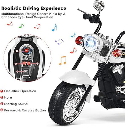 CHOPPER STYLE ELECTRIC RIDE ON TRIKE Ages 1 - 4 - Couch Potato
