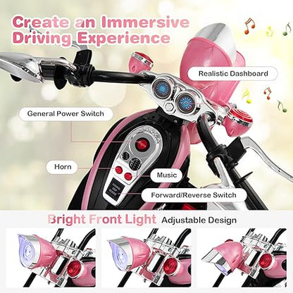 CHOPPER STYLE ELECTRIC RIDE ON TRIKE Ages 1 - 4 - Couch Potato